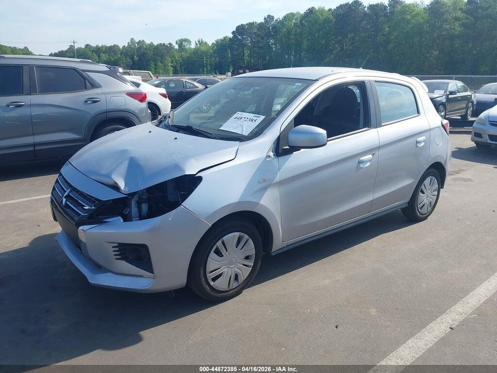 ML32AUHJ9MH005010 2021 MITSUBISHI MIRAGE photo no. 2