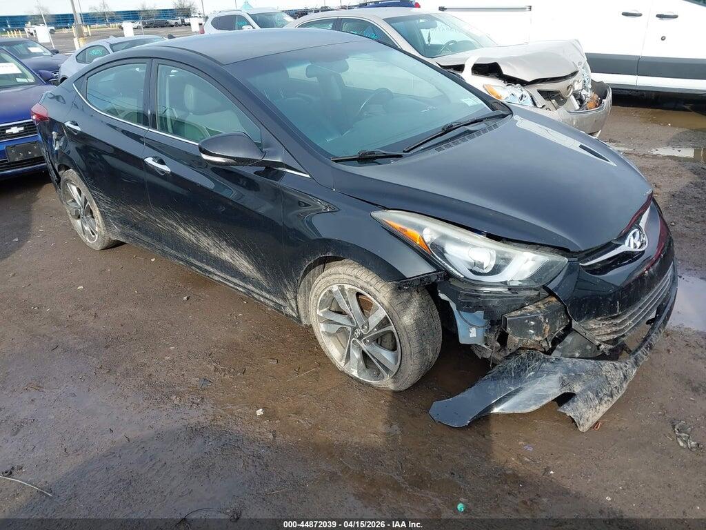 5NPDH4AE4EH543132 2014 HYUNDAI ELANTRA photo no. 1