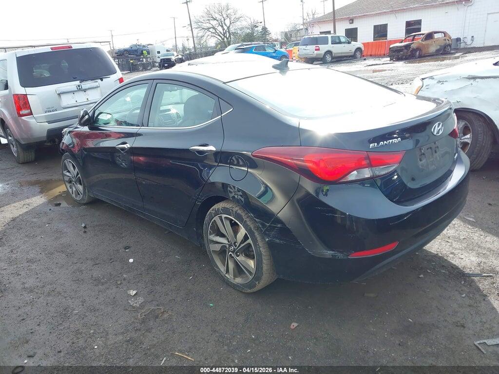 5NPDH4AE4EH543132 2014 HYUNDAI ELANTRA photo no. 3