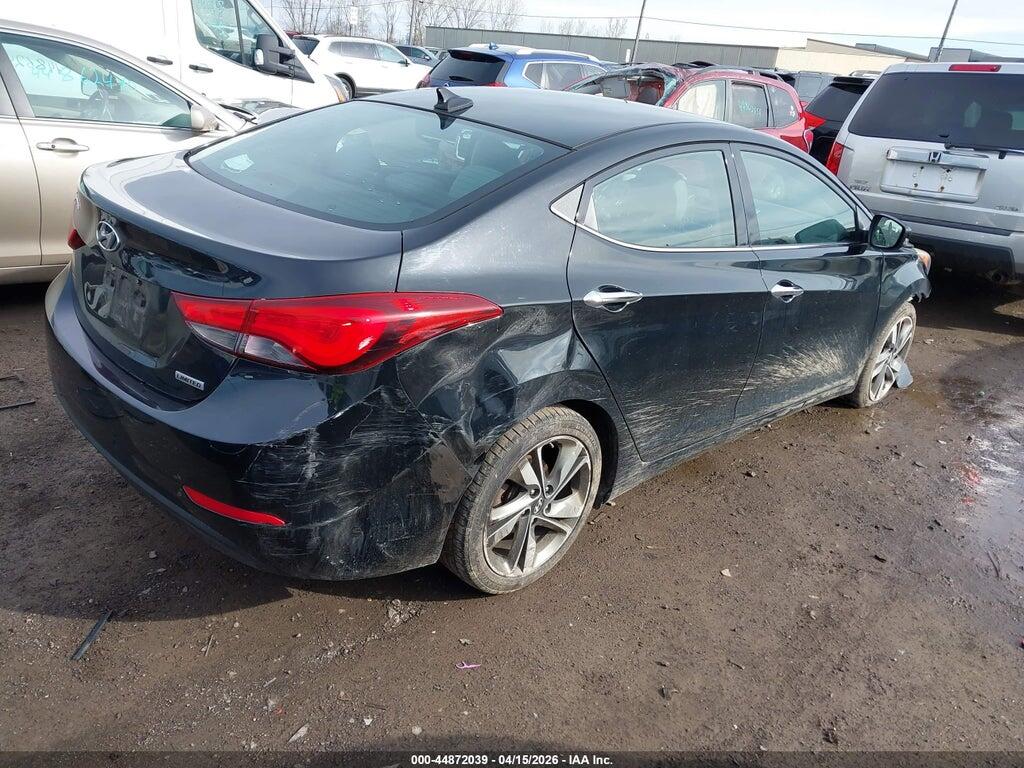 5NPDH4AE4EH543132 2014 HYUNDAI ELANTRA photo no. 4