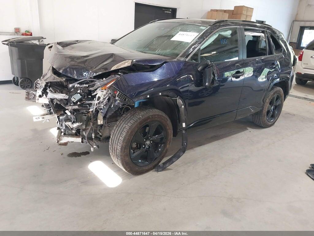 2T3E6RFV9MW006375 2021 TOYOTA RAV4 HYBRID photo no. 2