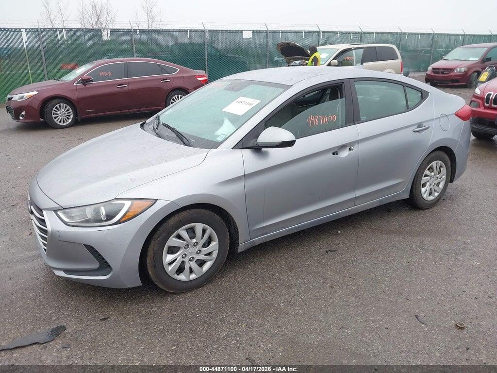 5NPD74LF9HH204461 2017 HYUNDAI ELANTRA photo no. 2