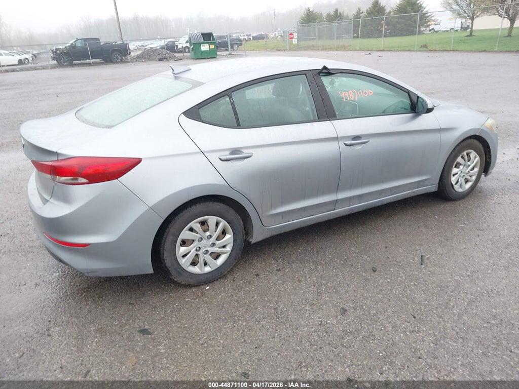 5NPD74LF9HH204461 2017 HYUNDAI ELANTRA photo no. 4