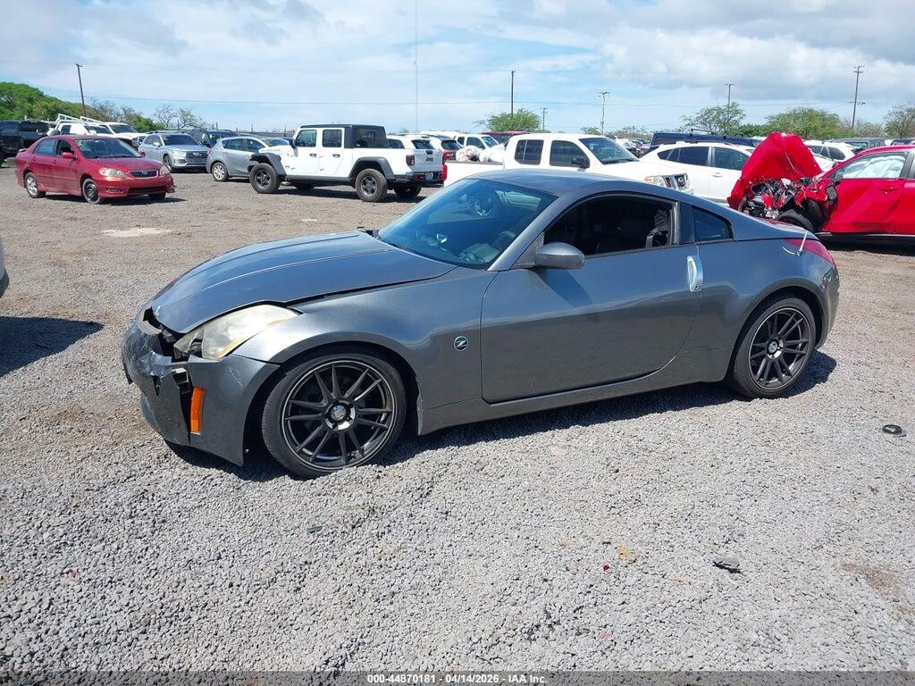 JN1AZ34E55M654934 2005 NISSAN 350Z photo no. 2
