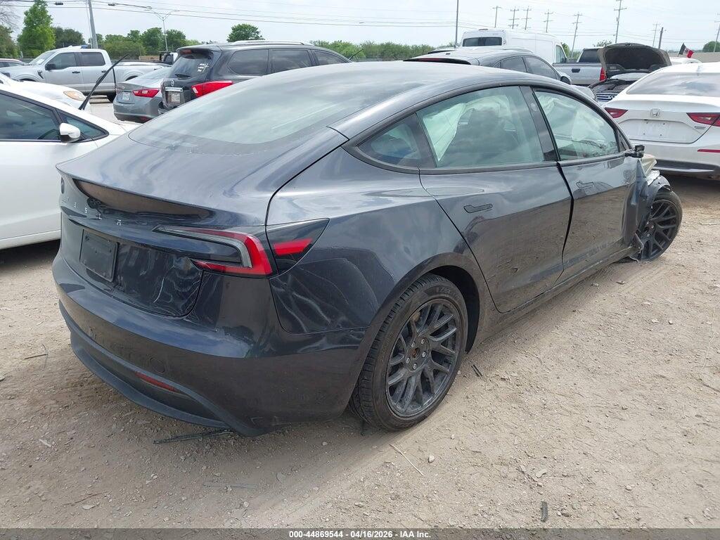 5YJ3E1EAXRF782652 2024 TESLA MODEL 3 photo no. 4