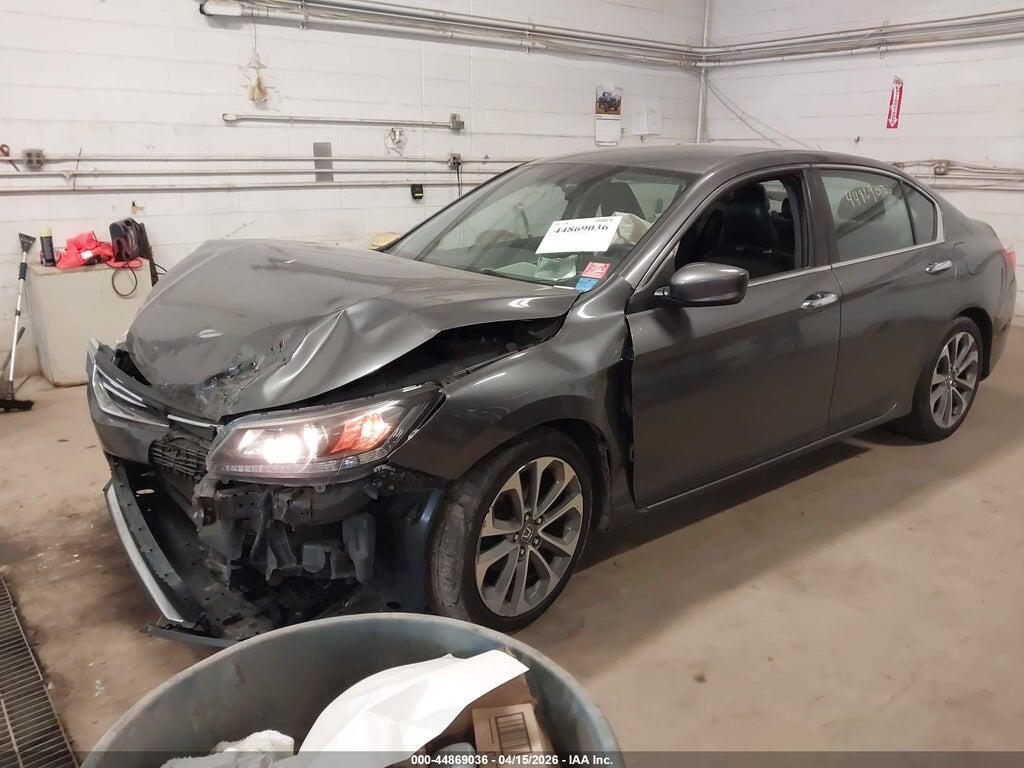 1HGCR2F35EA018450 2014 HONDA ACCORD photo no. 2