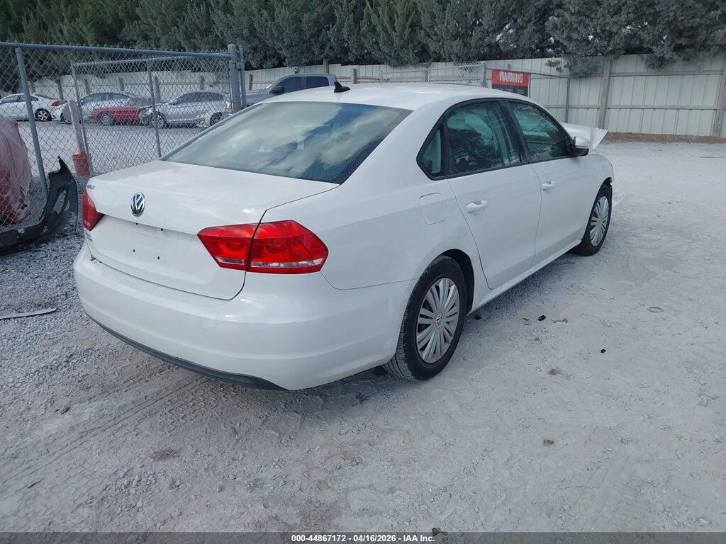 1VWAP7A31EC026689 2014 VOLKSWAGEN PASSAT photo no. 4