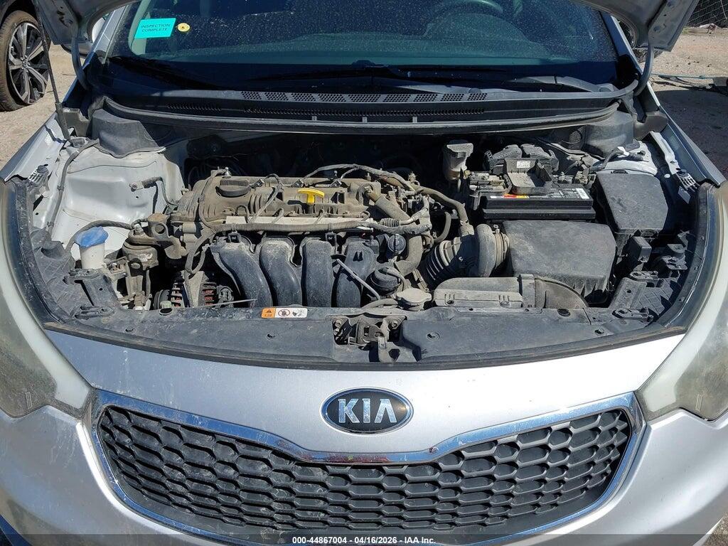 KNAFX4A62G5552058 2016 KIA FORTE photo no. 10