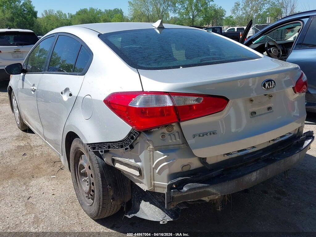 KNAFX4A62G5552058 2016 KIA FORTE photo no. 3