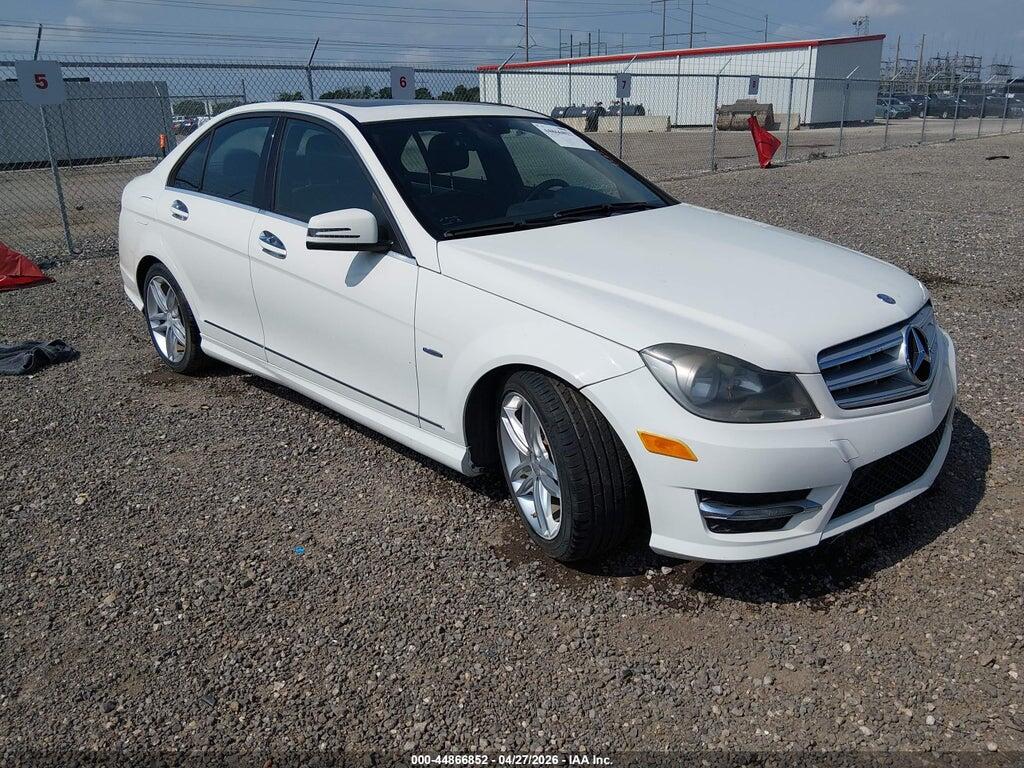 WDDGF4HB9CR231673 2012 MERCEDES-BENZ C 250 photo no. 1