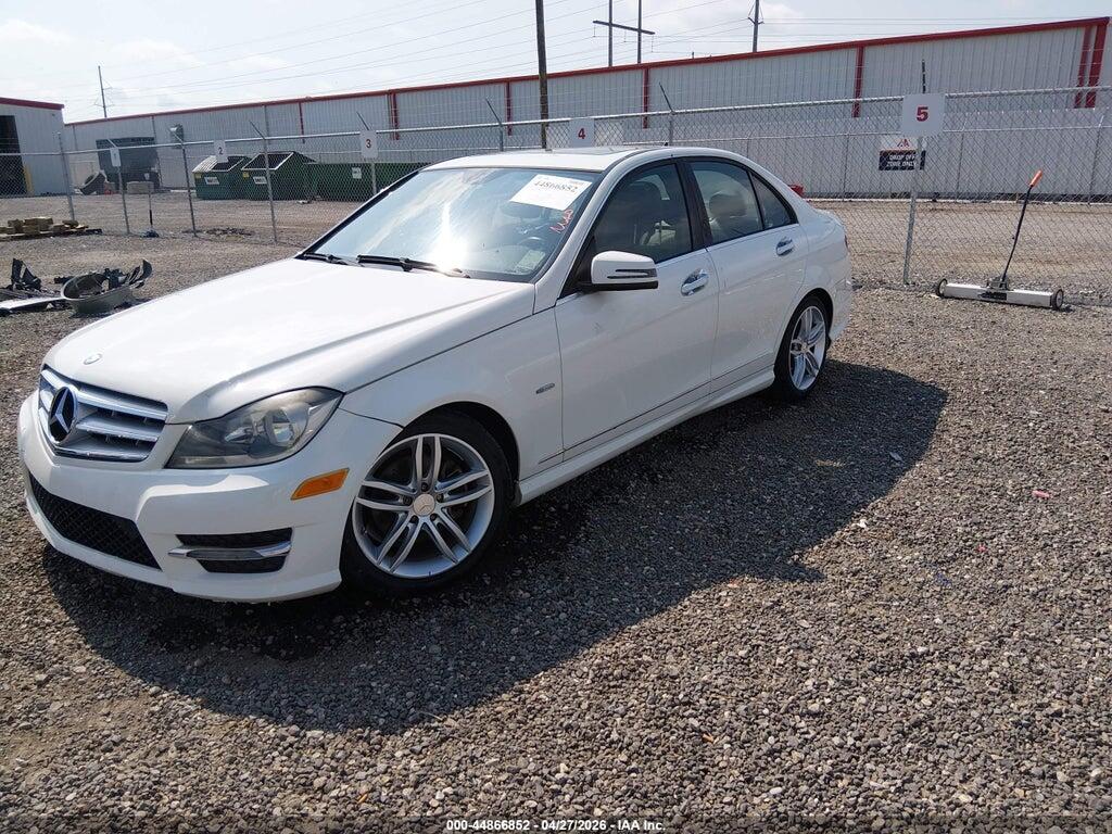 WDDGF4HB9CR231673 2012 MERCEDES-BENZ C 250 photo no. 2