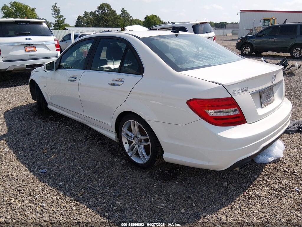 WDDGF4HB9CR231673 2012 MERCEDES-BENZ C 250 photo no. 3