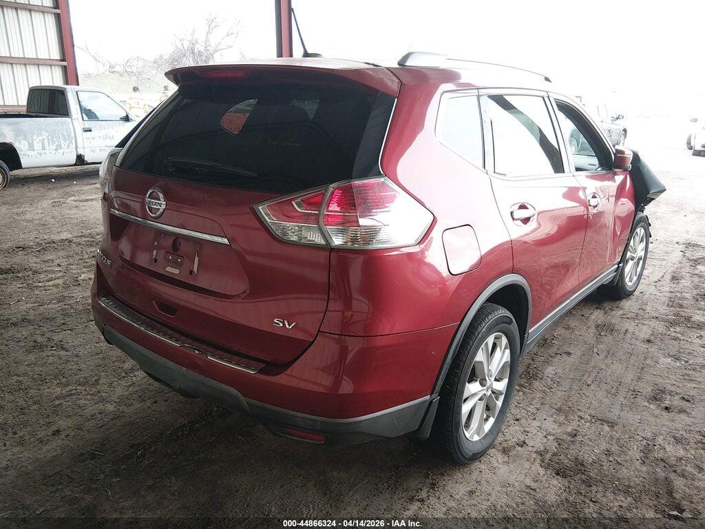 KNMAT2MT2GP650624 2016 NISSAN ROGUE photo no. 4
