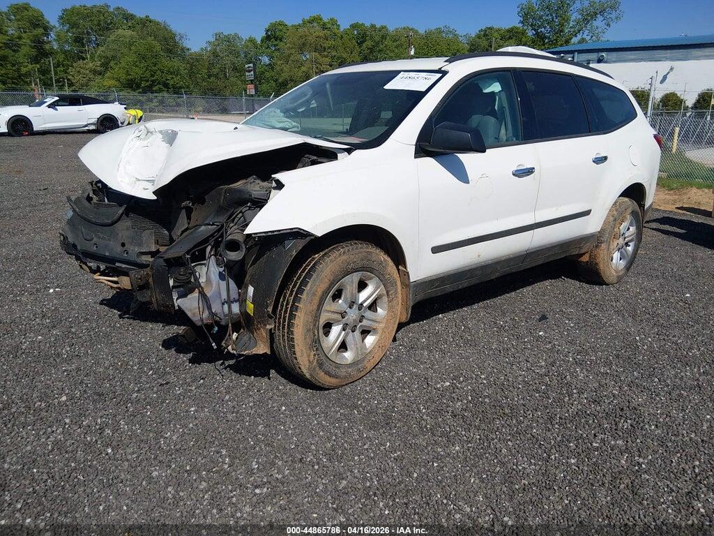1GNKRFED2CJ398119 2012 CHEVROLET TRAVERSE photo no. 2