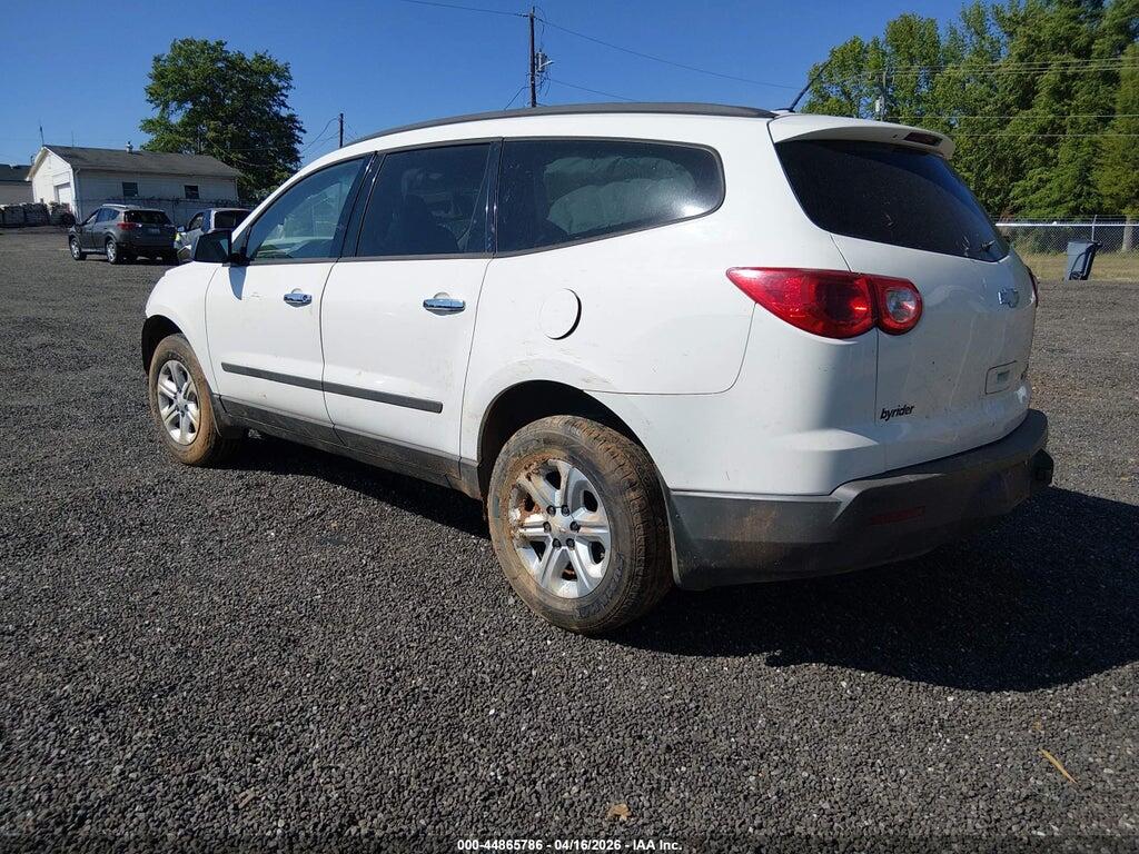 1GNKRFED2CJ398119 2012 CHEVROLET TRAVERSE photo no. 3