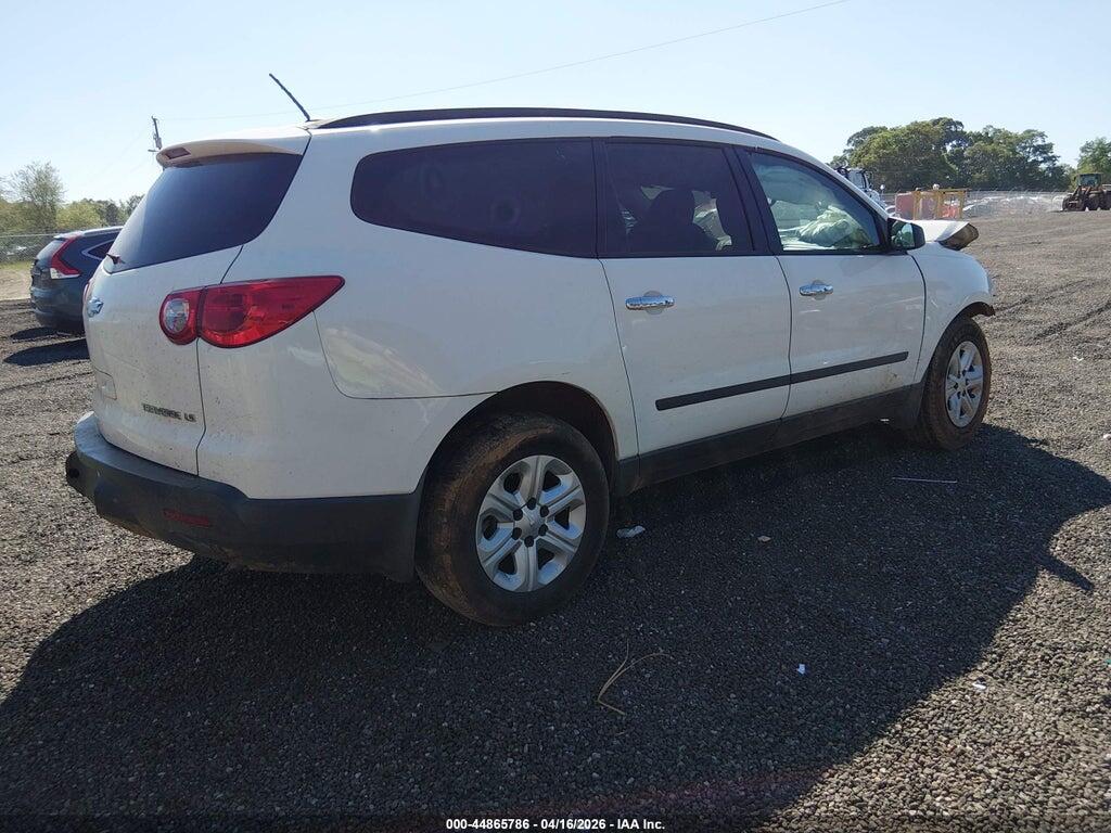 1GNKRFED2CJ398119 2012 CHEVROLET TRAVERSE photo no. 4