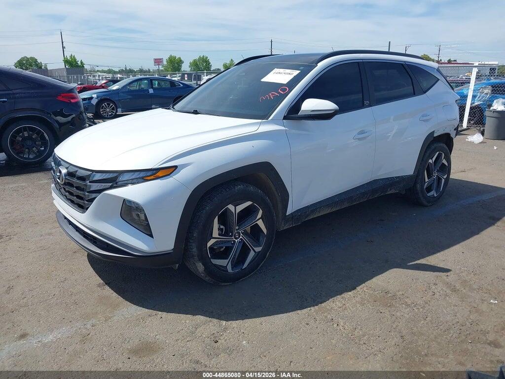 KM8JFCA11NU035380 2022 HYUNDAI TUCSON HYBRID photo no. 2
