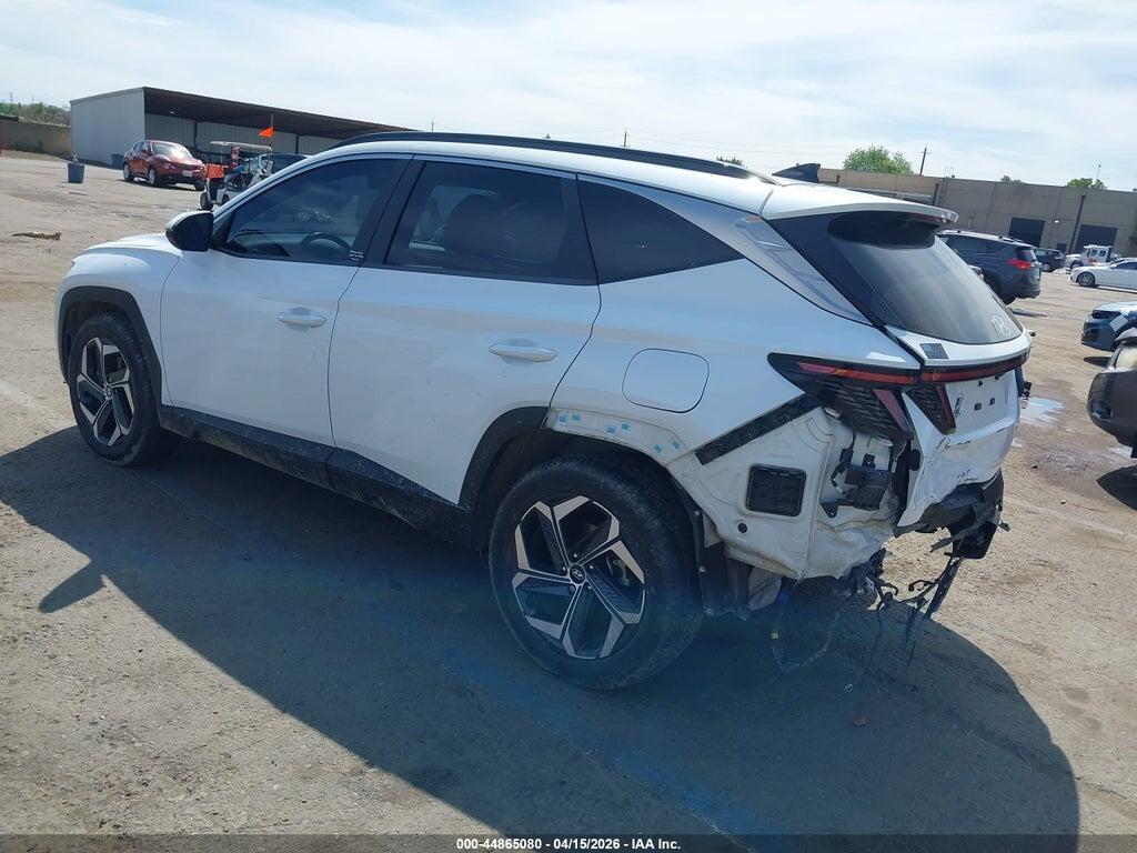 KM8JFCA11NU035380 2022 HYUNDAI TUCSON HYBRID photo no. 3