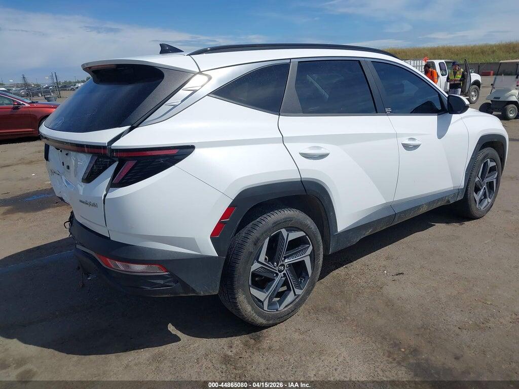 KM8JFCA11NU035380 2022 HYUNDAI TUCSON HYBRID photo no. 4