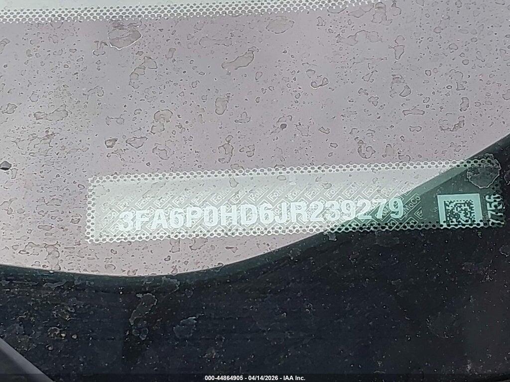 3FA6P0HD6JR239279 2018 FORD FUSION photo no. 9