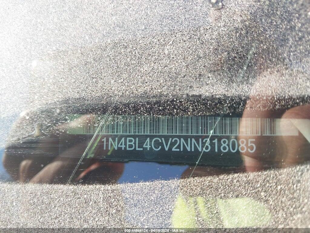 1N4BL4CV2NN318085 2022 NISSAN ALTIMA photo no. 9