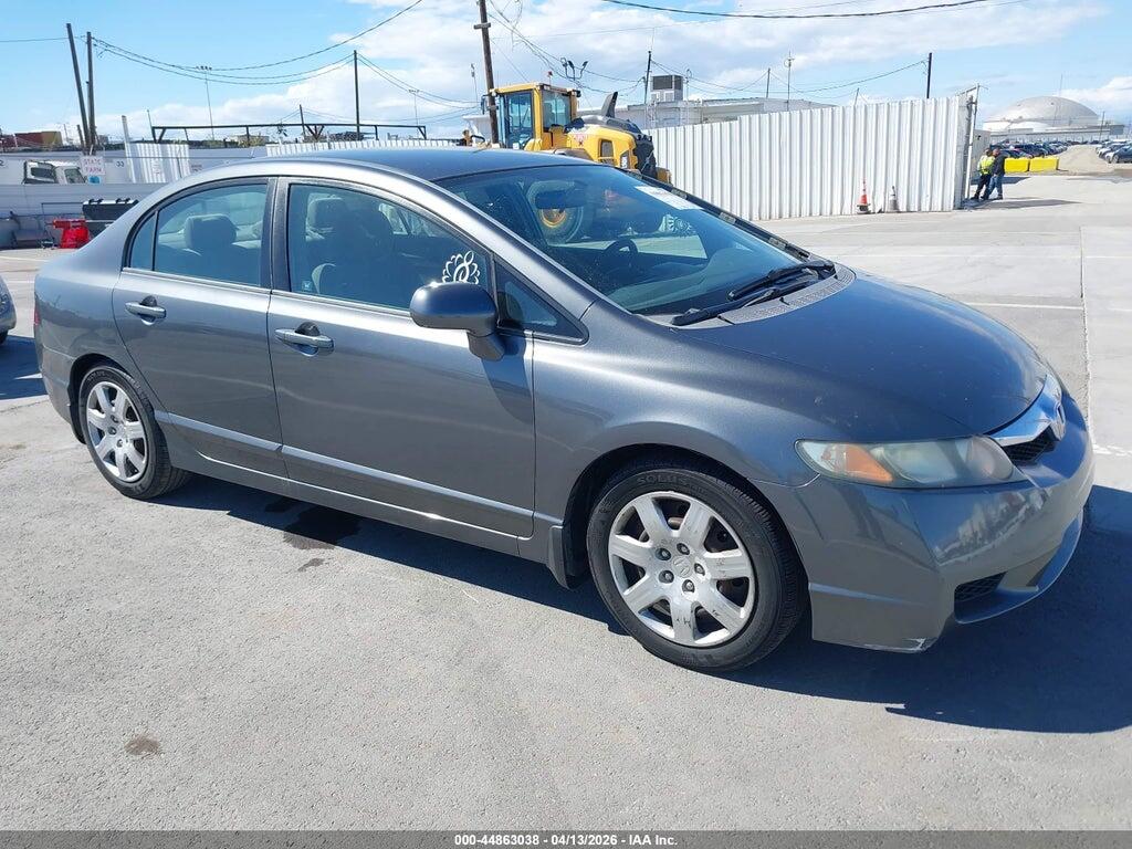 2HGFA165X9H365747 2009 HONDA CIVIC photo no. 1
