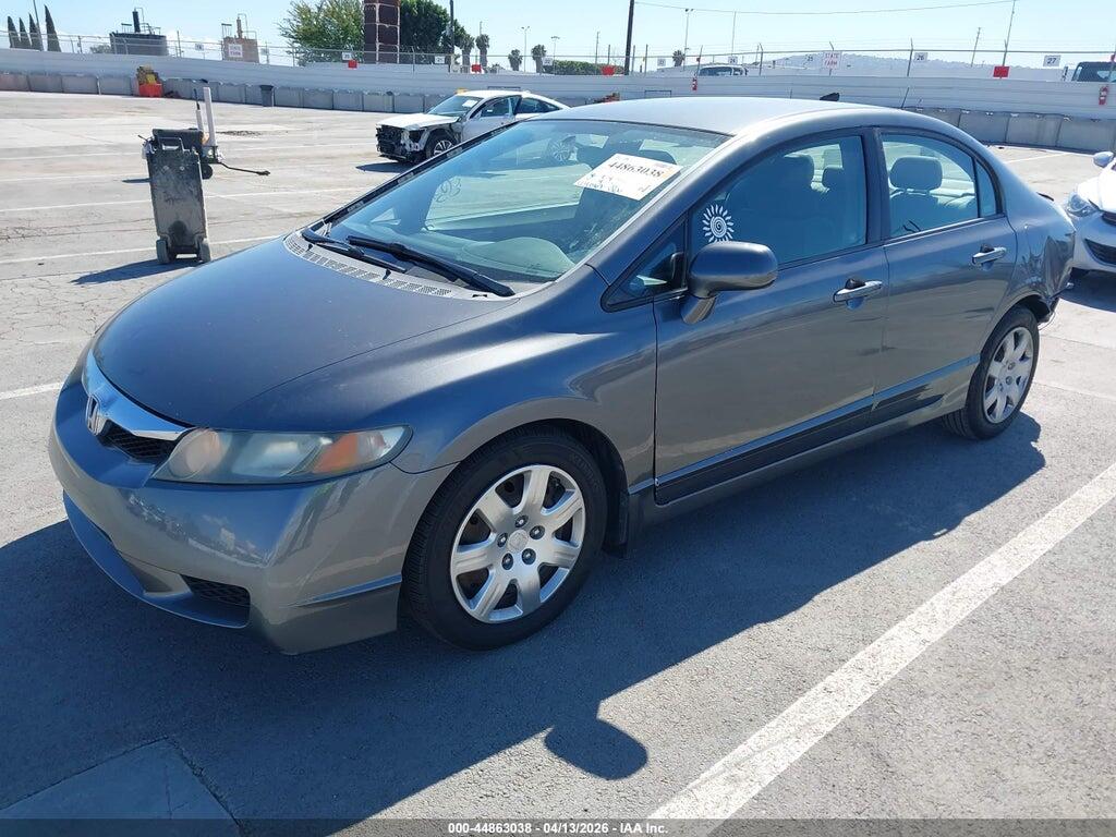 2HGFA165X9H365747 2009 HONDA CIVIC photo no. 2