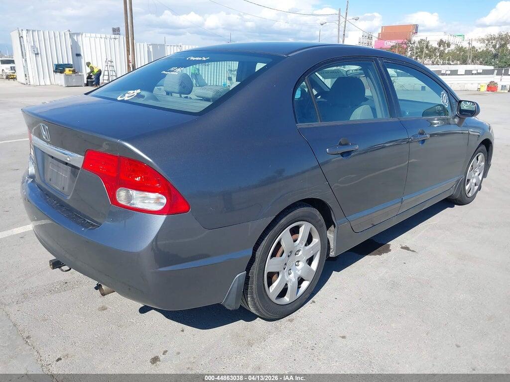 2HGFA165X9H365747 2009 HONDA CIVIC photo no. 4