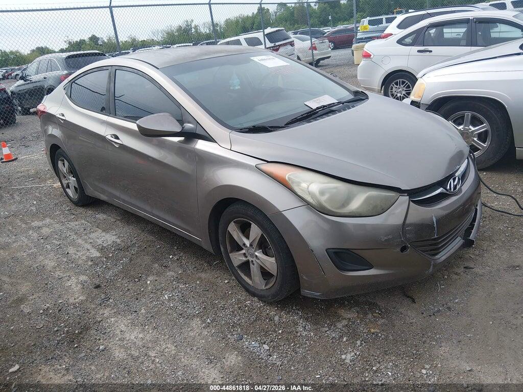 5NPDH4AE9DH291165 2013 HYUNDAI ELANTRA photo no. 1