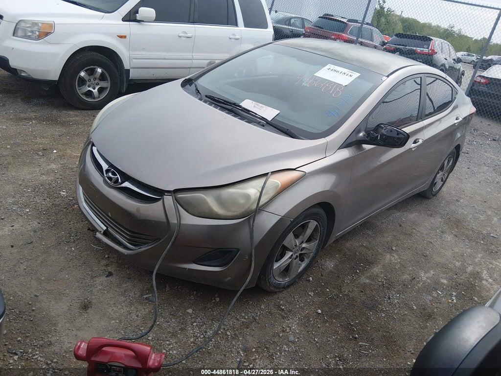 5NPDH4AE9DH291165 2013 HYUNDAI ELANTRA photo no. 2