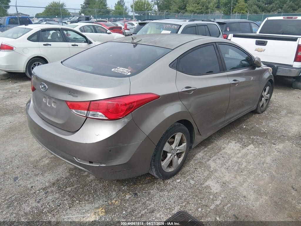 5NPDH4AE9DH291165 2013 HYUNDAI ELANTRA photo no. 4
