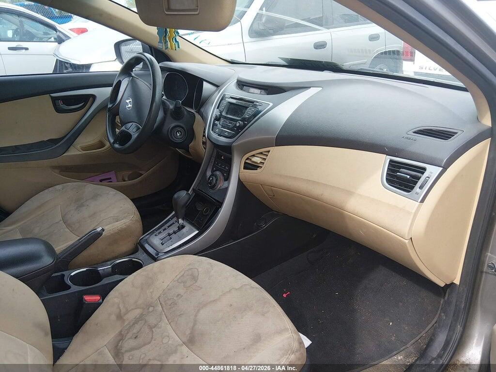 5NPDH4AE9DH291165 2013 HYUNDAI ELANTRA photo no. 5