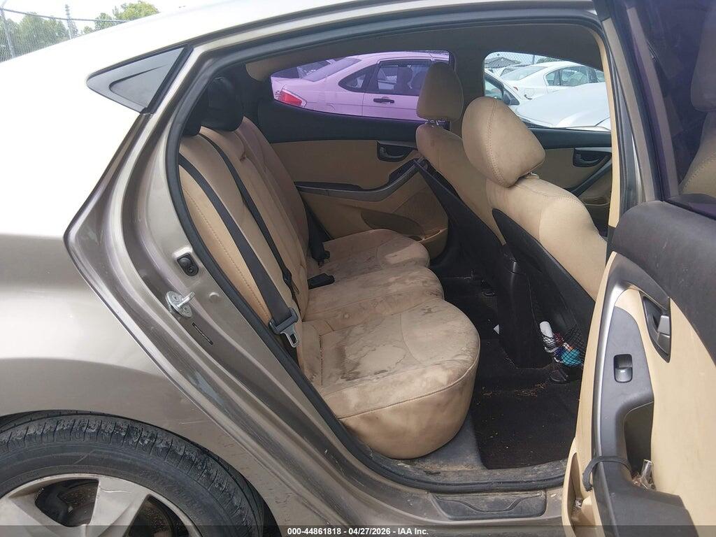 5NPDH4AE9DH291165 2013 HYUNDAI ELANTRA photo no. 8