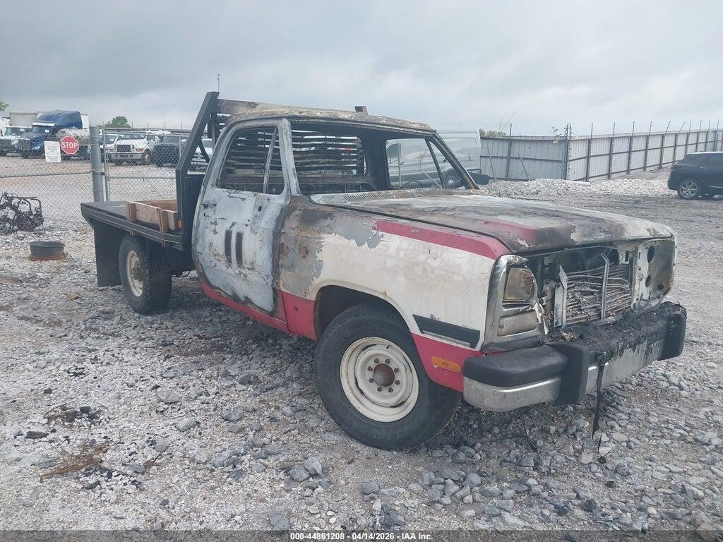 1992 DODGE D-SERIES 1B7KE26C8NS686307