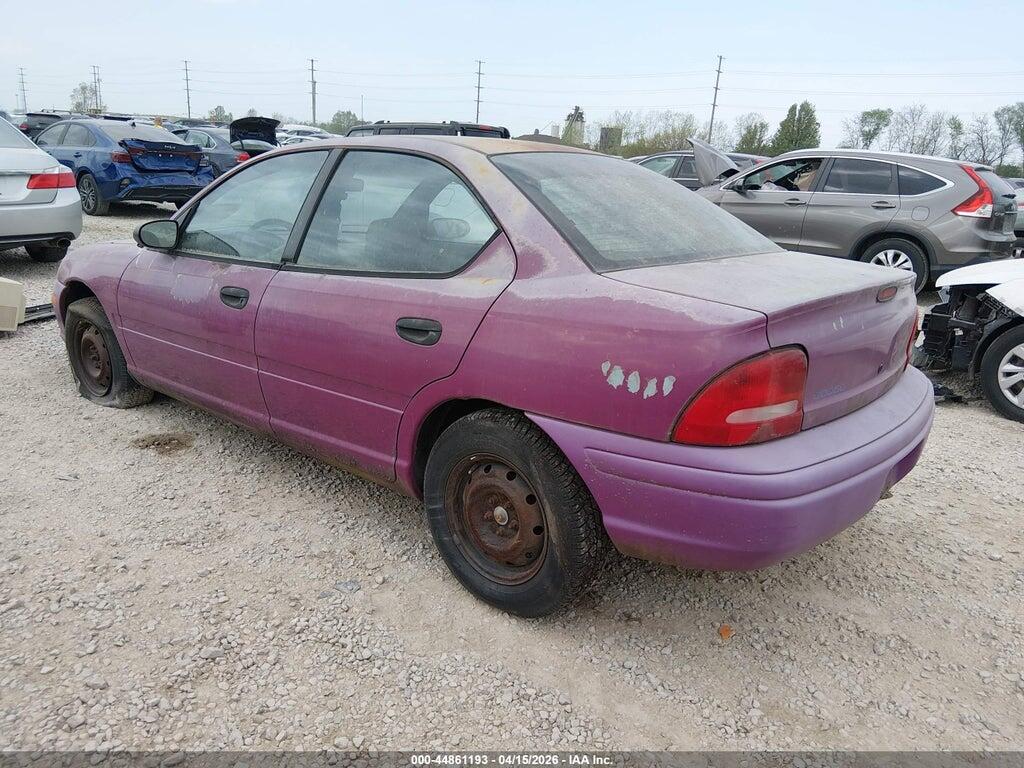 1B3ES27C6VD255684 1997 DODGE NEON photo no. 3