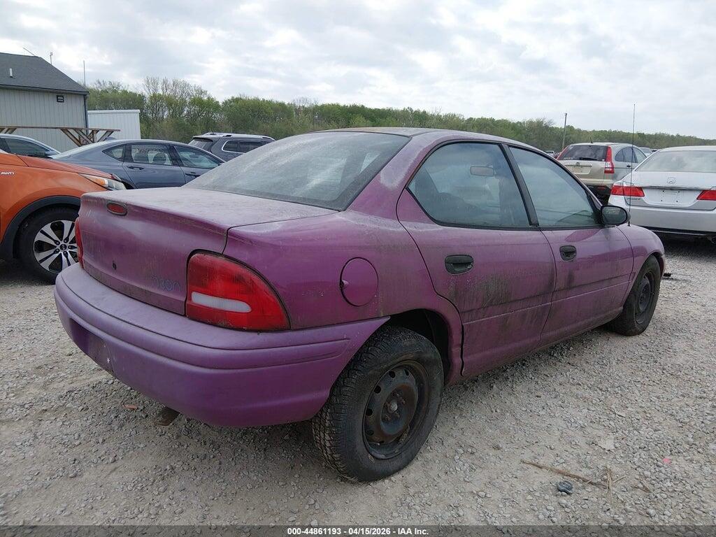 1B3ES27C6VD255684 1997 DODGE NEON photo no. 4