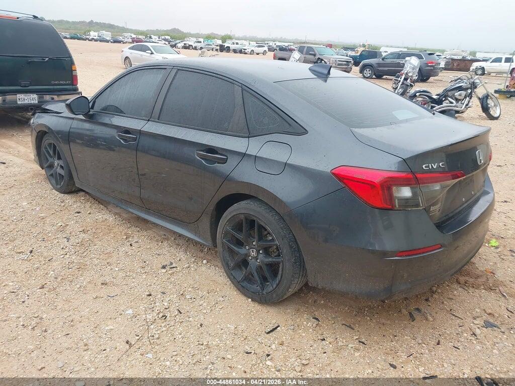 2HGFE2F51NH588795 2022 HONDA CIVIC photo no. 3