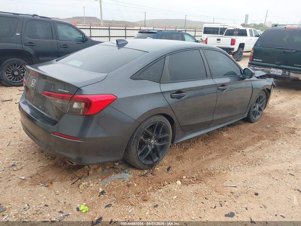 2HGFE2F51NH588795 2022 HONDA CIVIC photo no. 4