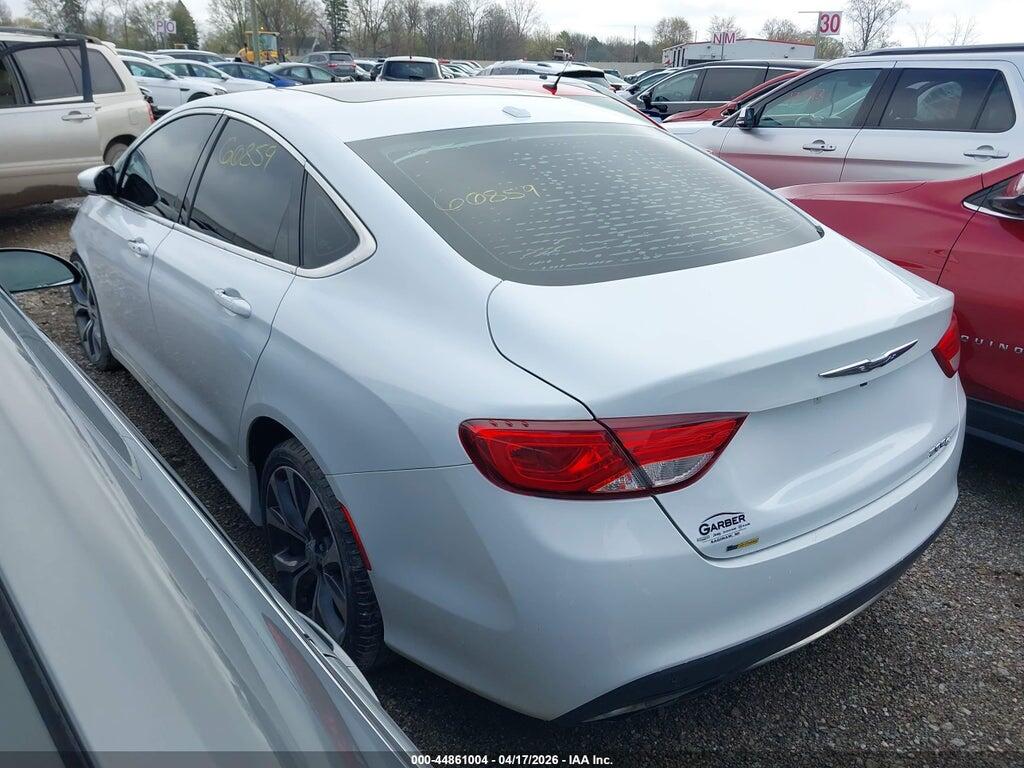 1C3CCCCG6GN185543 2016 CHRYSLER 200 photo no. 3