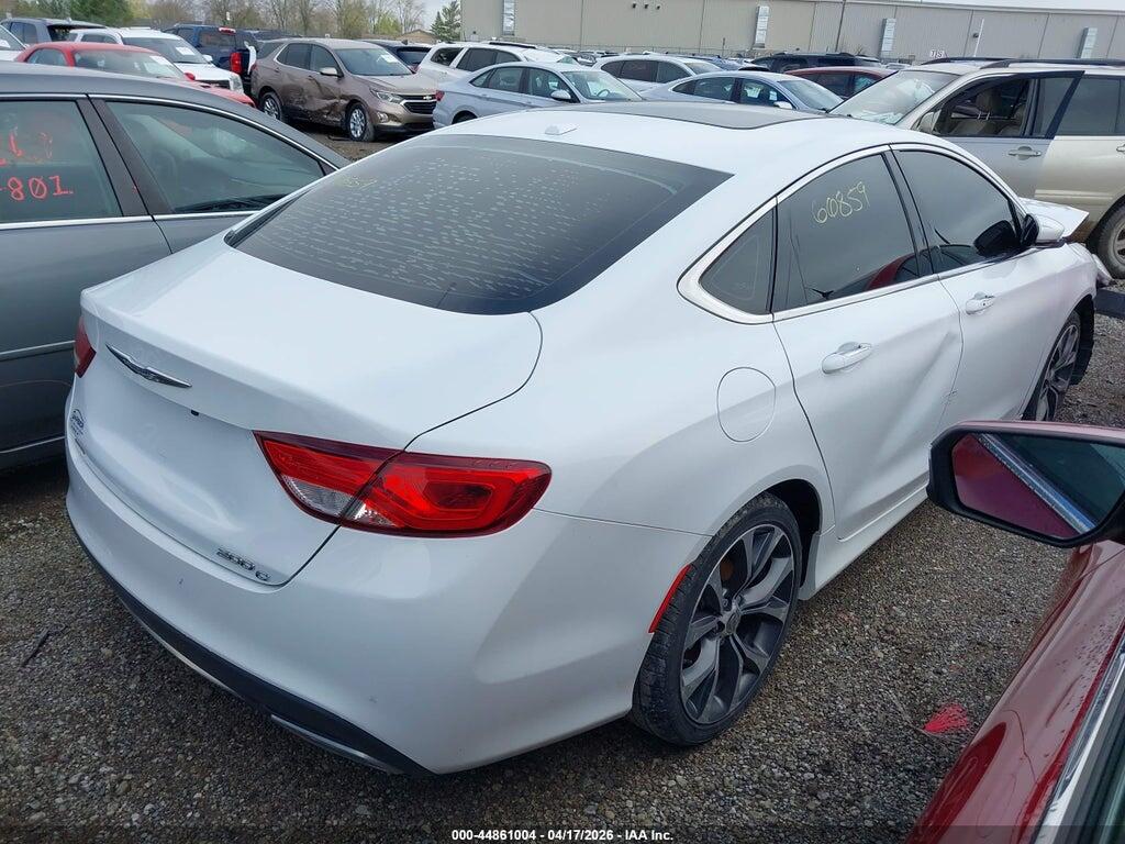 1C3CCCCG6GN185543 2016 CHRYSLER 200 photo no. 4