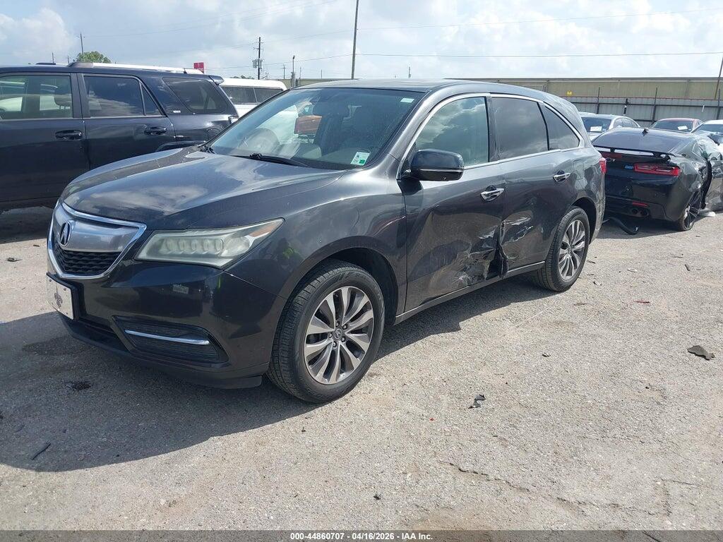 5FRYD3H45FB003632 2015 ACURA MDX photo no. 2