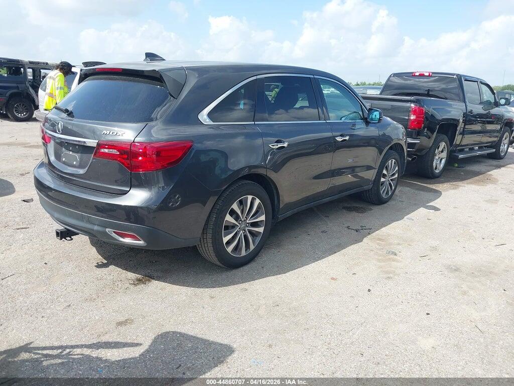 5FRYD3H45FB003632 2015 ACURA MDX photo no. 4