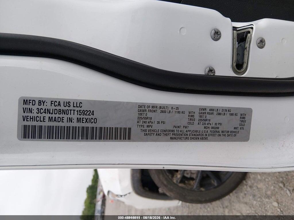 3C4NJDBN0TT159224 2026 JEEP COMPASS photo no. 9