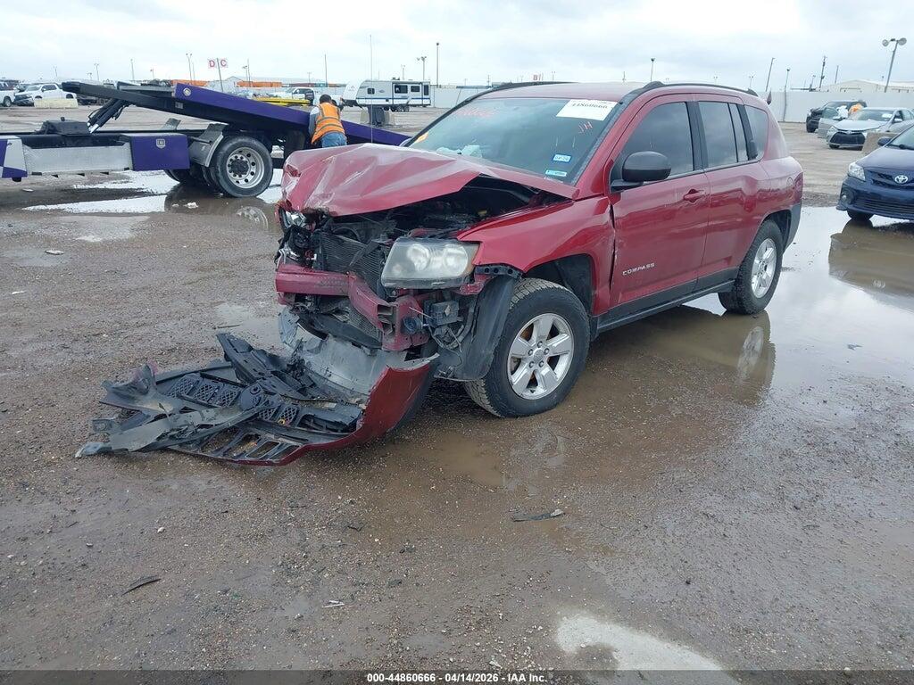 1C4NJCBA7ED504958 2014 JEEP COMPASS photo no. 2