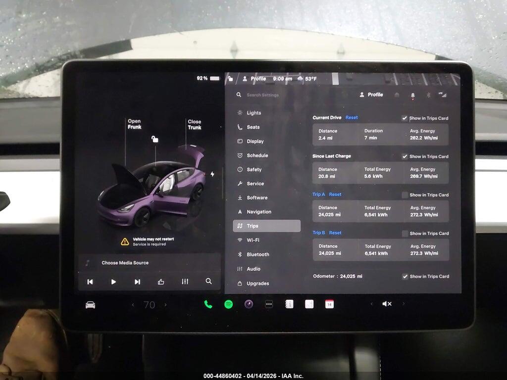 5YJ3E1EB6PF637162 2023 TESLA MODEL 3 photo no. 7