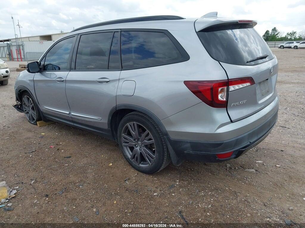 5FNYF5H34NB013050 2022 HONDA PILOT photo no. 3