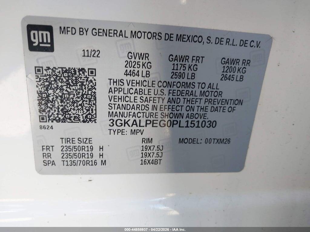 3GKALPEG0PL151030 2023 GMC TERRAIN photo no. 9