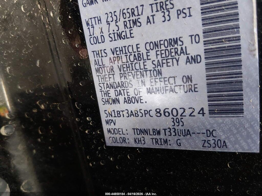 5N1BT3AB5PC860224 2023 NISSAN ROGUE photo no. 9