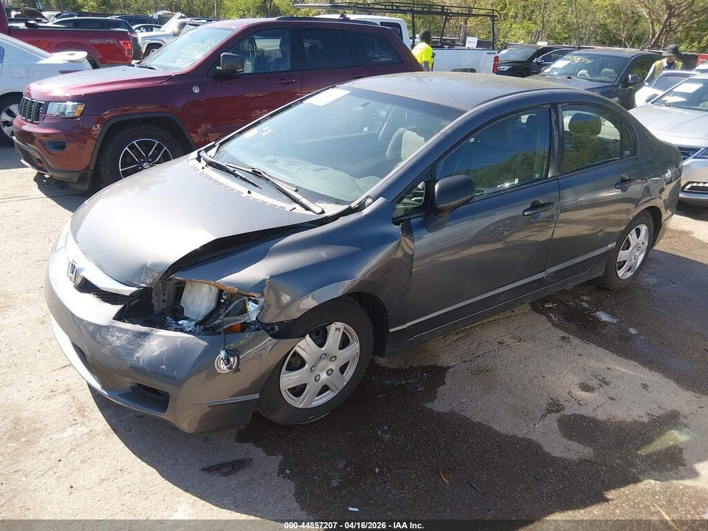 2HGFA16399H337114 2009 HONDA CIVIC photo no. 2