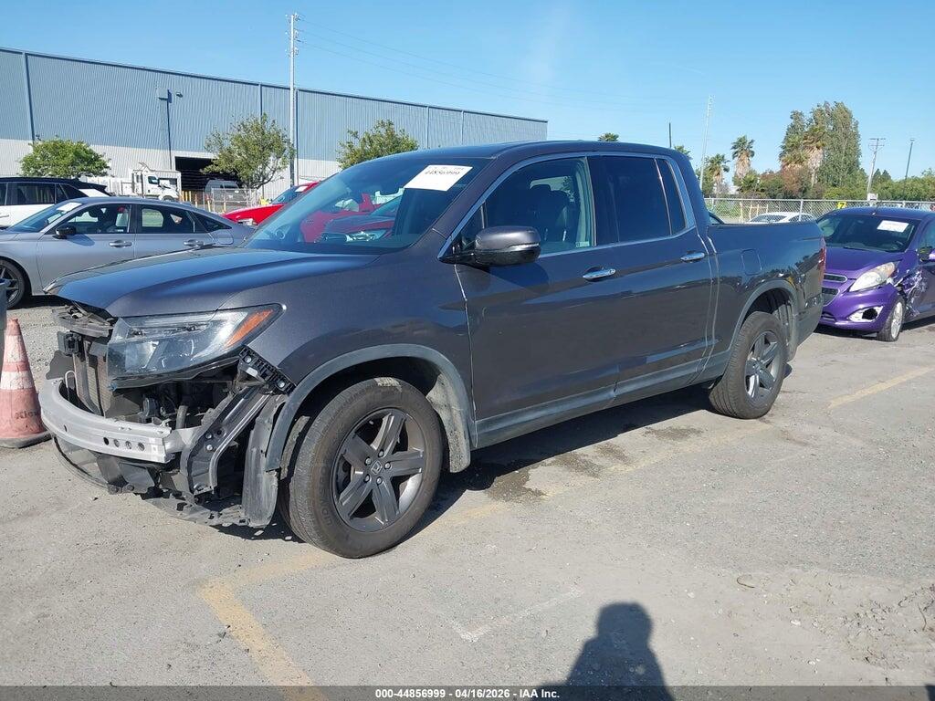 5FPYK3F77NB024220 2022 HONDA RIDGELINE photo no. 2
